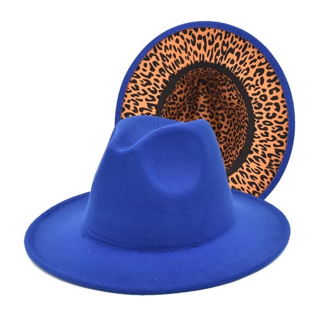 Leopard Fedora Hats - Picture 4 of 13